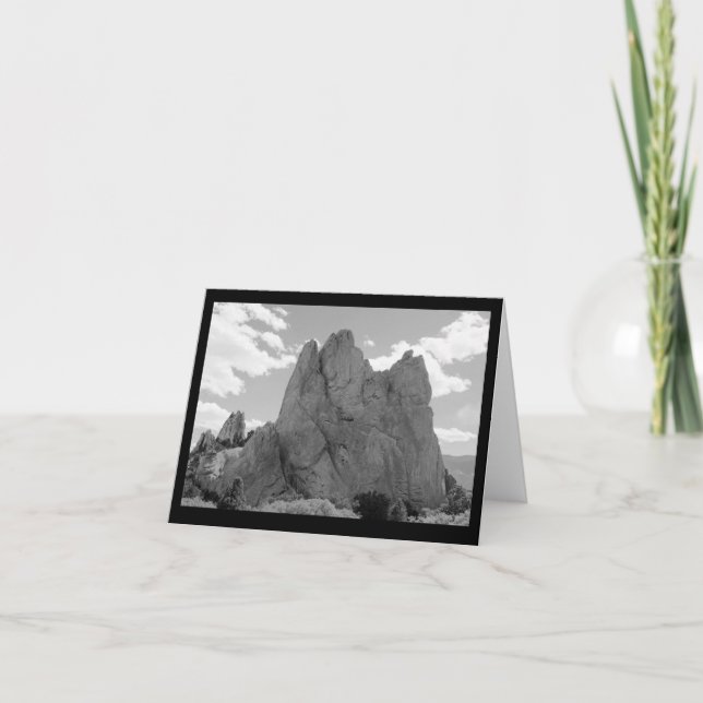 Mountain Climber Note Card (blank) (Front)