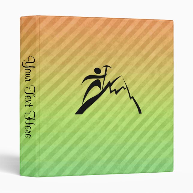 Mountain Climbing Binder (Front/Spine)