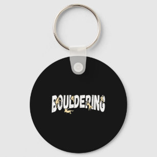 Mountain Climbing Bouldering Keychain
