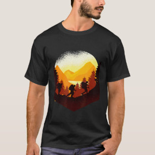 Mountain Climbing Hiking Nature Outdoors Men Women T-Shirt