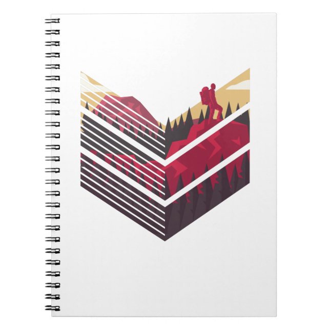 Mountain Climbing  Notebook (Front)