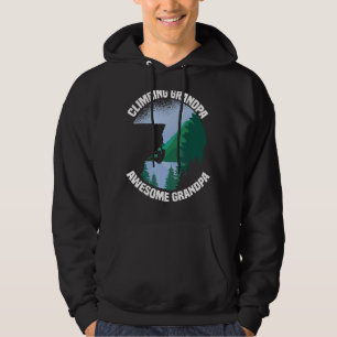 Mountain Climbing Rock Climb Grandfather Climber G Hoodie