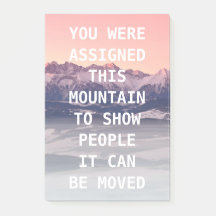 Mountain Collection Post It Notes