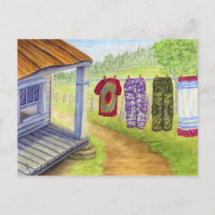 Mountain Colours Art Card
