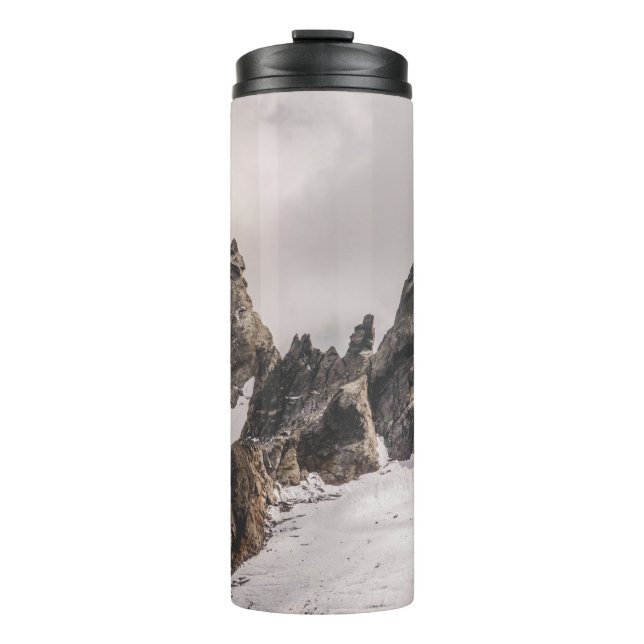 MOUNTAIN COVER BY SNOW THERMAL TUMBLER (Front)