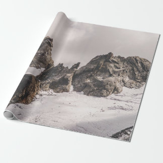 MOUNTAIN COVER BY SNOW WRAPPING PAPER