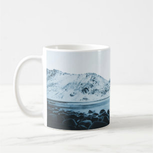 MOUNTAIN COVER WITH SNOW PHOTOGRAPHY COFFEE MUG