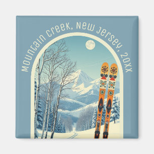 Mountain Creek, New Jersey, ski area souvenir  Magnet