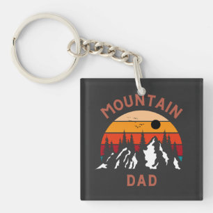 Mountain Dad Keychain