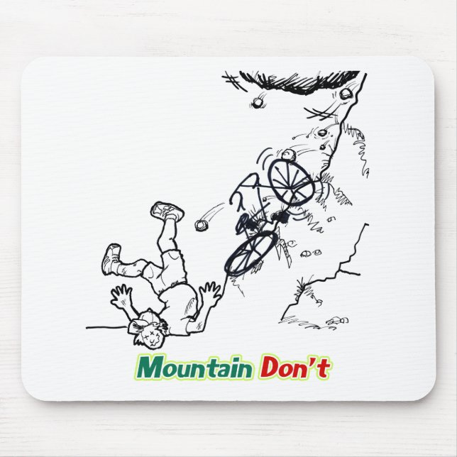 Mountain Don't Mouse Pad (Front)