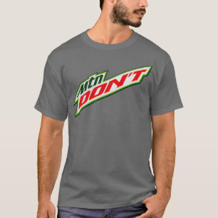 Mountain Dont Mtn Dont Distressed T-Shirt
