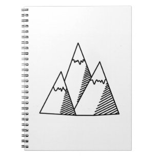 Mountain Doodle Notebook