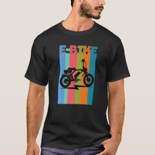 Mountain E Bike Rider Electric Power Bikes  2 T-Shirt
