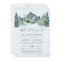Mountain Evergreen Rustic Trees Wedding Elopement