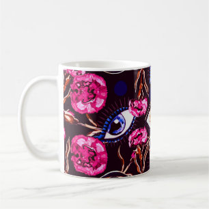 Mountain eye. Abstract pattern Coffee Mug