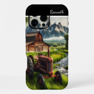 Mountain Farm Tractor iPhone 16 Pro Max Case