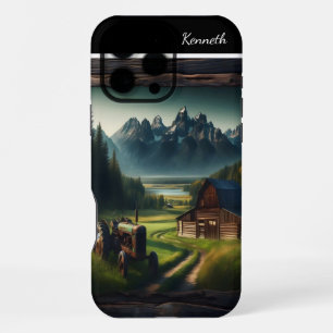 Mountain Farm Tractor iPhone 16 Pro Max Case