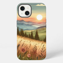 Mountain Forest Hills Country Nature iPhone Case