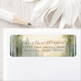 Mountain Forest Summer Meadow Wedding Bridal