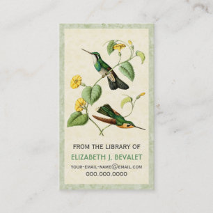 Mountain Gem Hummingbird Personalized Media Cards