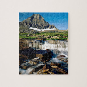Mountain Glacier Park Montana Jigsaw Puzzle
