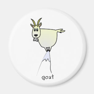 Mountain Goat Magnet
