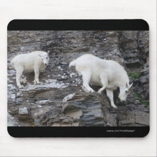 Mountain Goat Mouse Pad