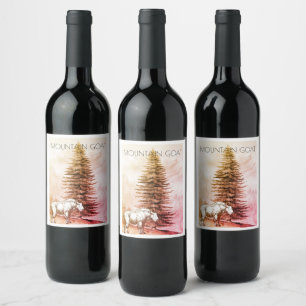Mountain Goat Wine Label