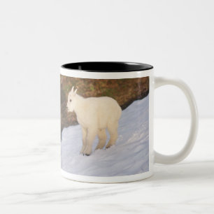 mountain goats Two-Tone coffee mug