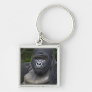 Mountain Gorilla and Silverback Keychain