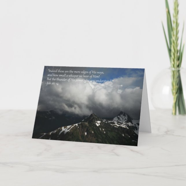 Mountain greeting card (Front)