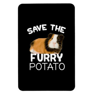 Mountain Guinea Pig - Save Furry Potato Magnet