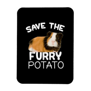 Mountain Guinea Pig - Save Furry Potato Magnet