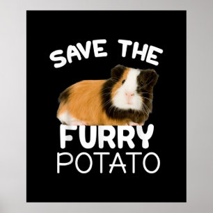 Mountain Guinea Pig - Save Furry Potato Poster