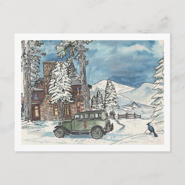 Mountain Hideaway Postcard (Front)