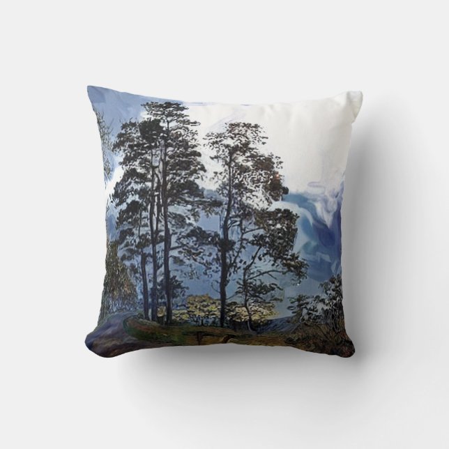MOUNTAIN HIKE THROW PILLOW (Front)