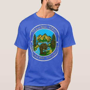 Mountain Hiker Bear Wilderness T-Shirt