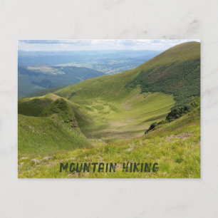 Mountain Hiking/Mountain Landscape Postcard