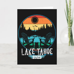 Mountain Hiking Skiing Family Vacation 2025 Trip L Card