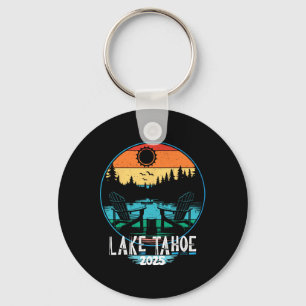 Mountain Hiking Skiing Family Vacation 2025 Trip L Keychain