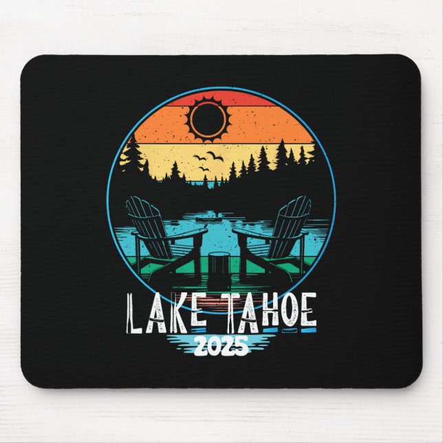 Mountain Hiking Skiing Family Vacation 2025 Trip L Mouse Pad (Front)