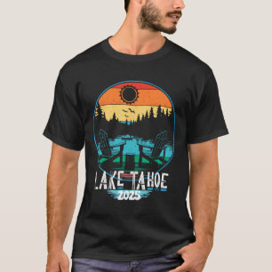 Mountain Hiking Skiing Family Vacation 2025 Trip L T-Shirt