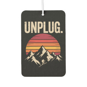 Mountain Hiking Unplug Air Freshener