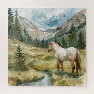 Mountain Horse Jigsaw Puzzle