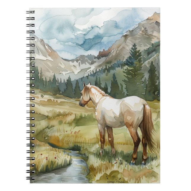 Mountain Horse Notebook (Front)
