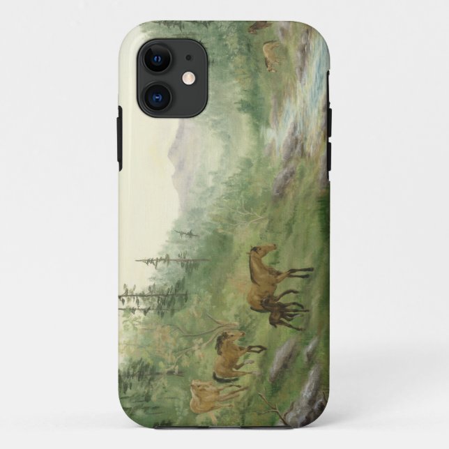 Mountain Horses iPhone 5 Case (Back)