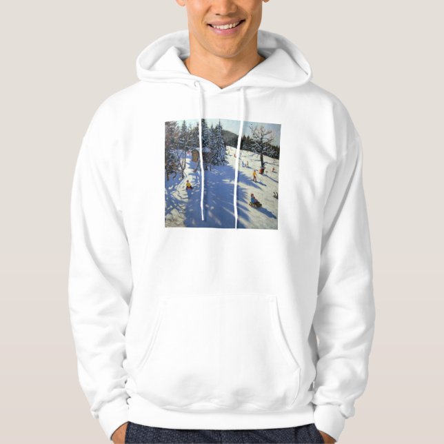Mountain hut Morzine Hoodie (Front)