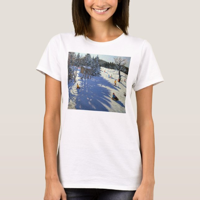 Mountain hut Morzine T-Shirt (Front)