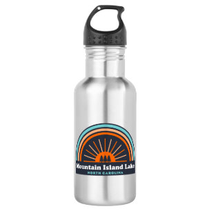 Mountain Island Lake North Carolina Rainbow 532 Ml Water Bottle