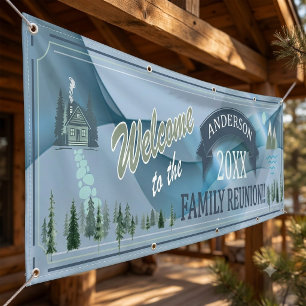Mountain Lake Family Reunion Welcome ID1317 Banner